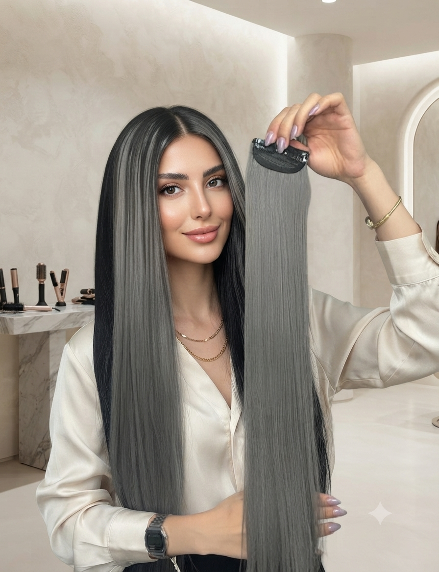 پروتز شقیقه ای یک جفت وارداتی برند خانم مو