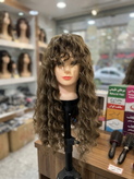 پروتز کف سری عروسکی چتری دار قهوه ای زیتونی