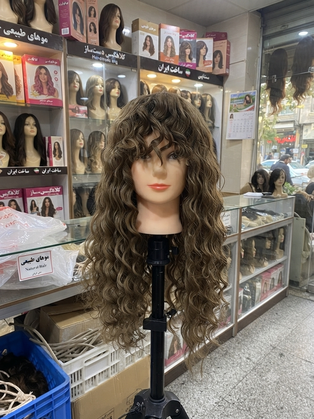 پروتز کف سری عروسکی چتری دار قهوه ای زیتونی
