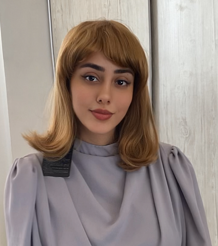 کلاه گیس مدل لیر عسلی وارداتی