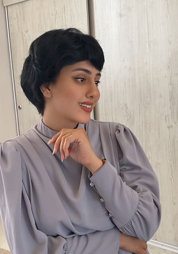 کلاه گیس کوتاه آلمانی فرق پوستی دار